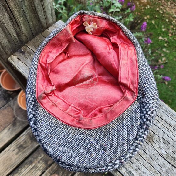 Vintage Custom Made Tweed Newsboy Cap By Popularity - Picture 6 of 7